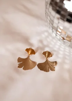 Clearance Ayla - Boucles d'Oreilles Dorées - A ClipsEasy Clothes Boucles d'oreilles