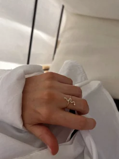 Store Bague Adrya - doréeEasy Clothes Bagues