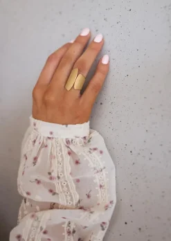 Best Bague Alouma Dorée | Réglable | Bijoux & AccessoiresEasy Clothes Bagues