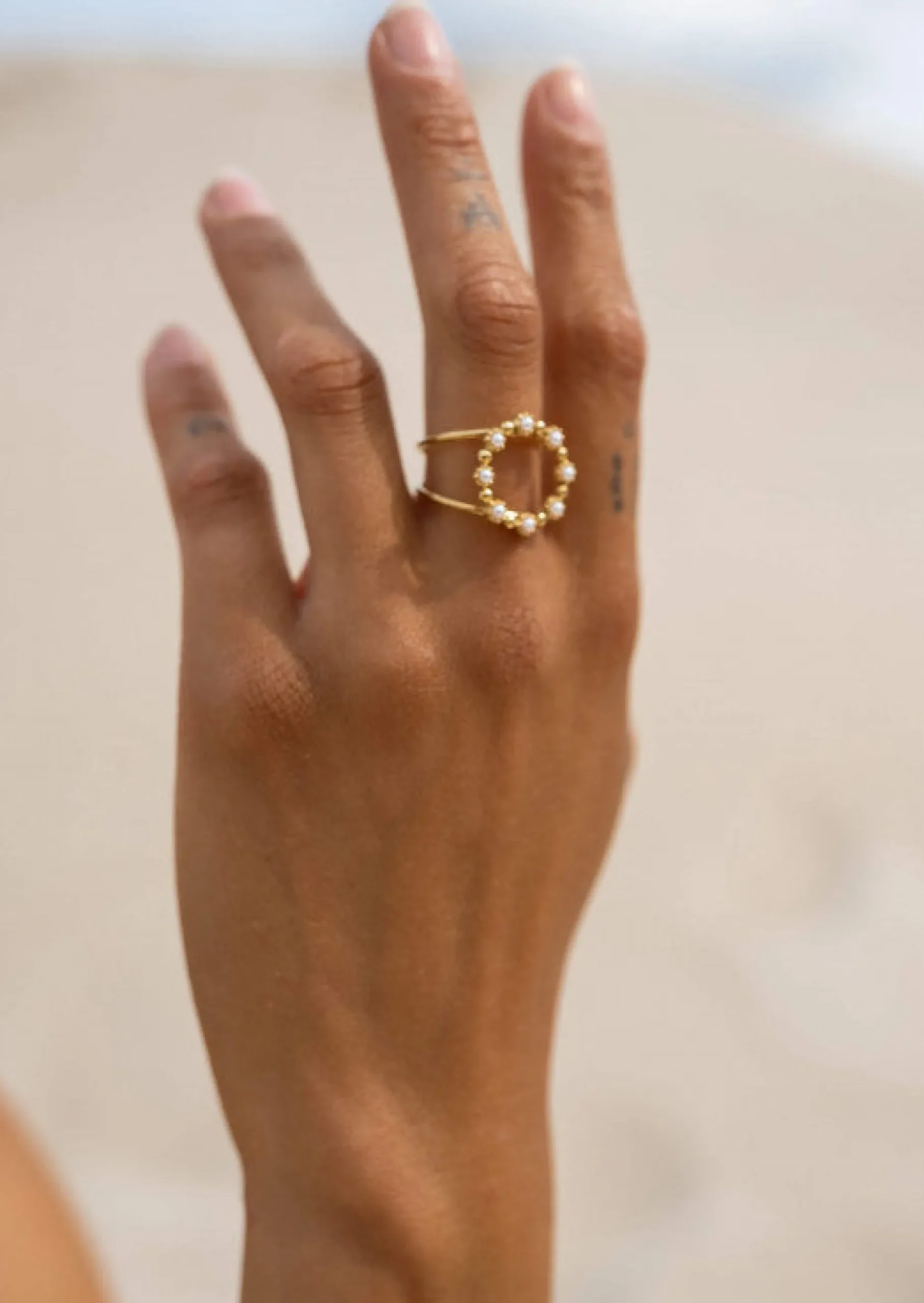 Discount Bague Azel Dorée - Bijoux & Accessoires - Easy Clothes Bagues