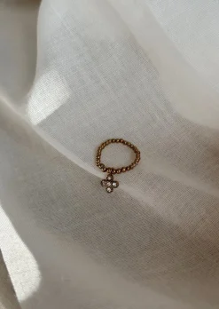 Hot Bague Cross dorée | Bague en croix | Ready-to-wear online | Easy Clothes Bagues
