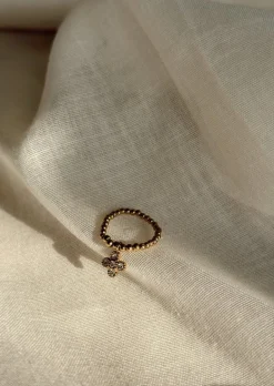 Hot Bague Cross dorée | Bague en croix | Ready-to-wear online | Easy Clothes Bagues