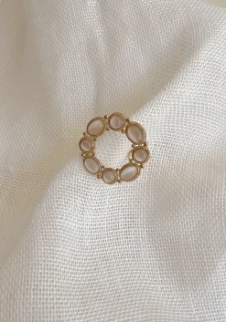 Best Bague Sefer - écrue et doréeEasy Clothes Bagues