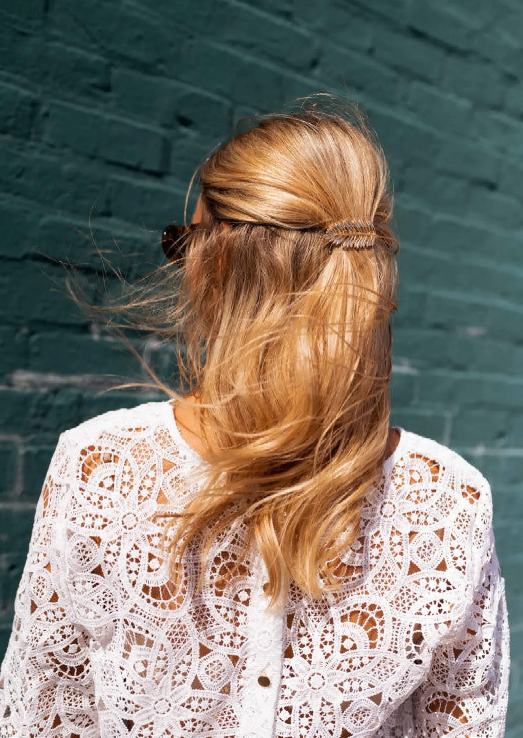 Online Barrette Cannes dorée | Barrette en feuille | Prêt-à-porter en ligne | Easy Clothes Accessoires Cheveux