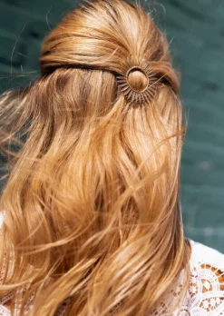 Best Barrette Sola dorée | Barrette ronde | Prêt-à-porter en ligne | Easy Clothes Accessoires Cheveux