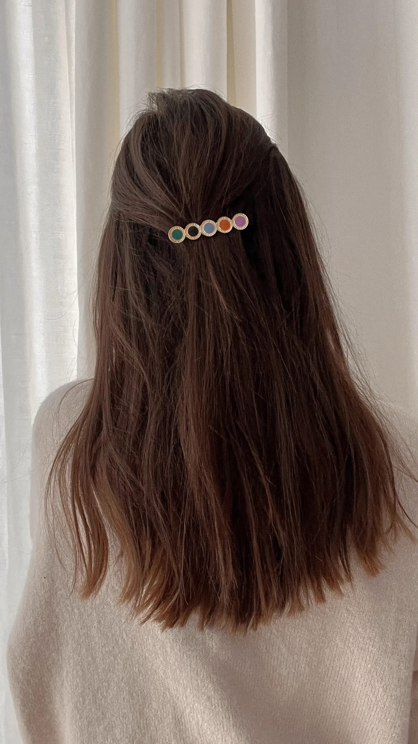 Flash Sale Barrette Styla - dorée et multicoloreEasy Clothes Accessoires Cheveux