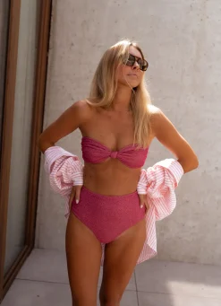 Outlet Bas Bikini Seven - rose à paillettesEasy Clothes Femme Body & Lingerie