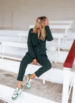 Fashion Blazer Faith - vert bouteilleEasy Clothes Femme Blazers