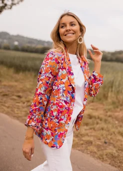 Flash Sale Blazer Lisbonne - à fleursEasy Clothes Femme Blazers