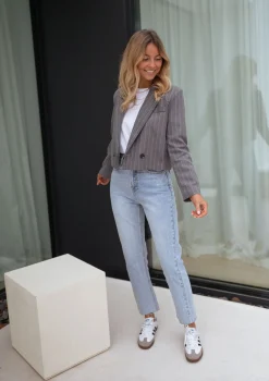 Cheap Blazer Manthy - gris lignéEasy Clothes Femme Blazers