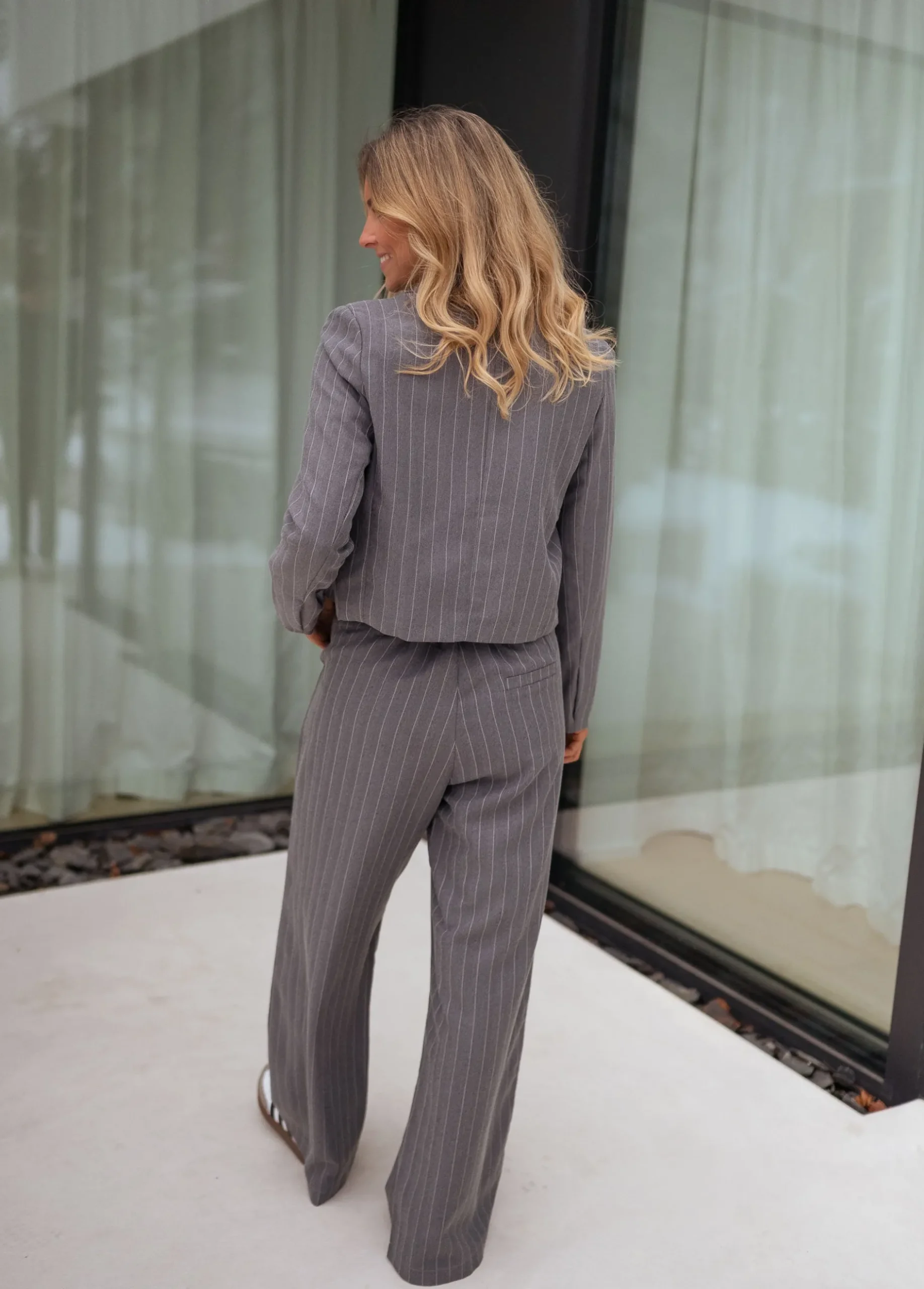 Cheap Blazer Manthy - gris lignéEasy Clothes Femme Blazers