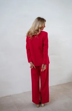 Clearance Blazer Maon - Rouge Vif - Ensemble Moderne & TendanceEasy Clothes Femme Blazers