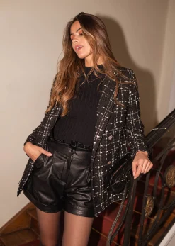 Cheap Blazer Salla - noirEasy Clothes Femme Blazers