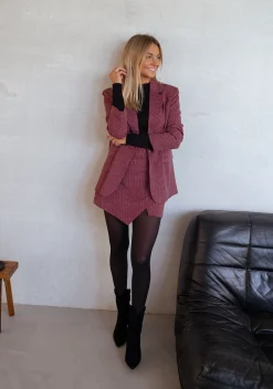 Discount Blazer Vanya - rouge pied de pouleEasy Clothes Femme Blazers