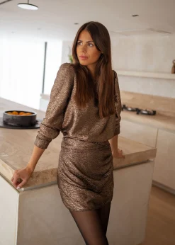 Sale Blouse Alizée - bronzeEasy Clothes Femme Chemisiers & Blouses