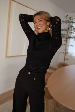 Best Sale Blouse Anais - noireEasy Clothes Femme Chemisiers & Blouses