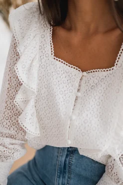 Best Sale Blouse Armane - blancheEasy Clothes Femme Chemisiers & Blouses