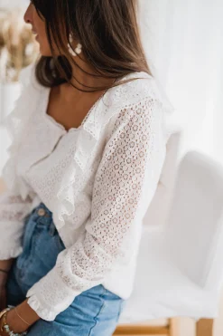 Best Sale Blouse Armane - blancheEasy Clothes Femme Chemisiers & Blouses