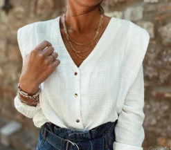 Cheap Blouse Athea - blancheEasy Clothes Femme Chemisiers & Blouses