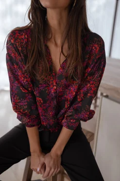 Cheap Blouse Catherine - à fleursEasy Clothes Femme Chemisiers & Blouses