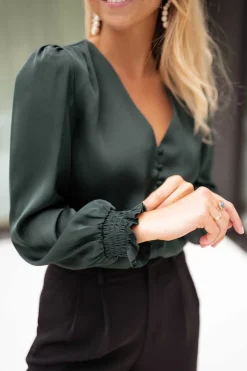 Hot Blouse Daina - verteEasy Clothes Femme Chemisiers & Blouses