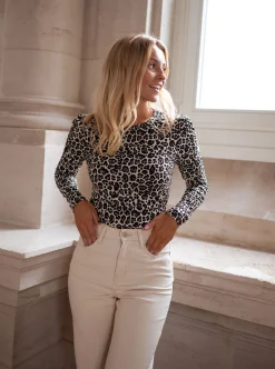Store Blouse Danis - léopardEasy Clothes Femme Chemisiers & Blouses