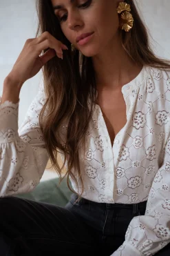 Cheap Blouse Dean - écrueEasy Clothes Femme Chemisiers & Blouses