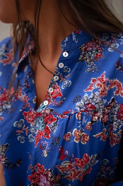 Store Blouse Divna - bleueEasy Clothes Femme Chemisiers & Blouses