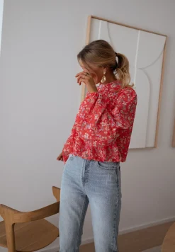Cheap Blouse Doma - corail à fleursEasy Clothes Femme Chemisiers & Blouses