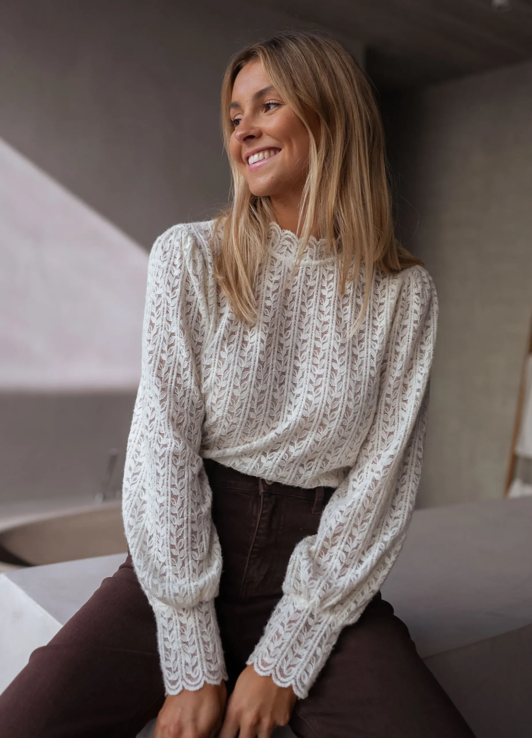 Clearance Blouse Emma - écrueEasy Clothes Femme Chemisiers & Blouses