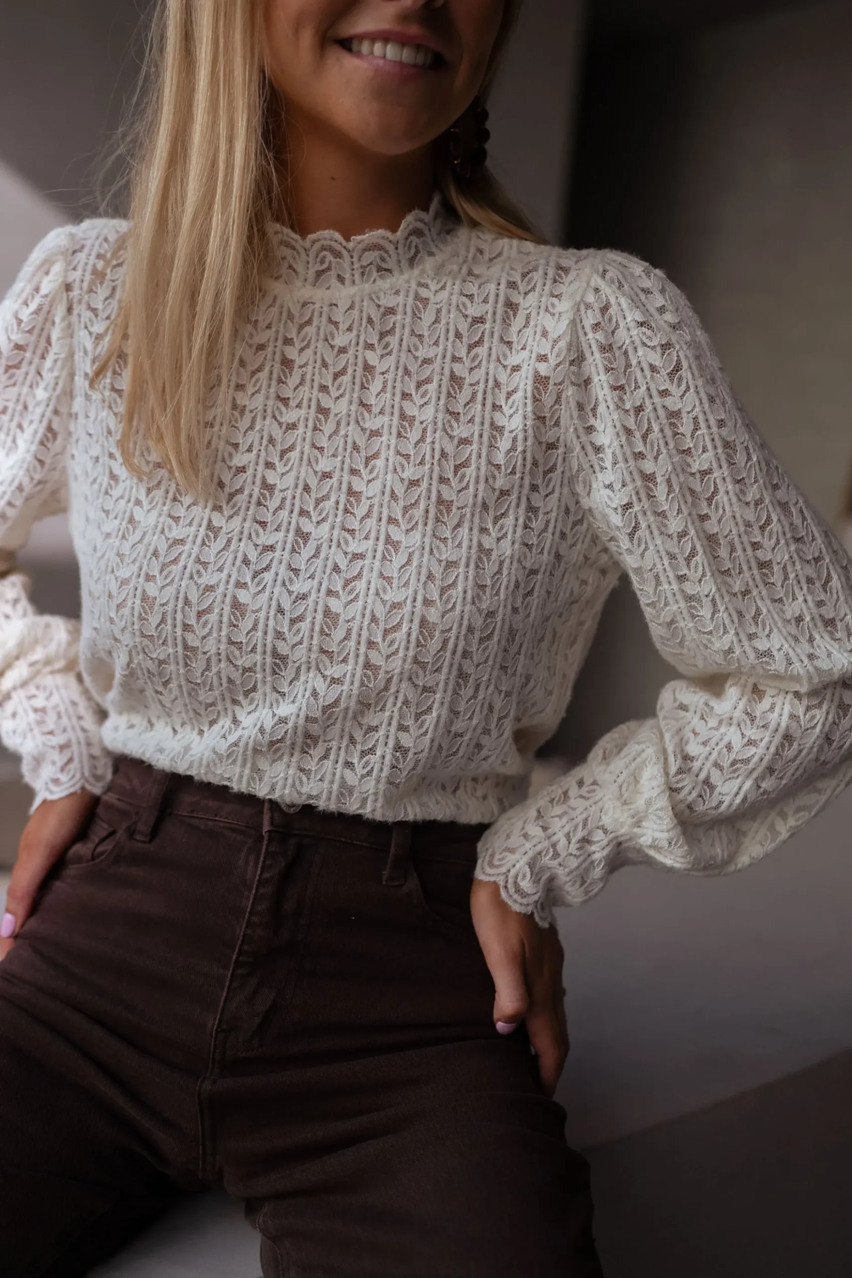 Clearance Blouse Emma - écrueEasy Clothes Femme Chemisiers & Blouses