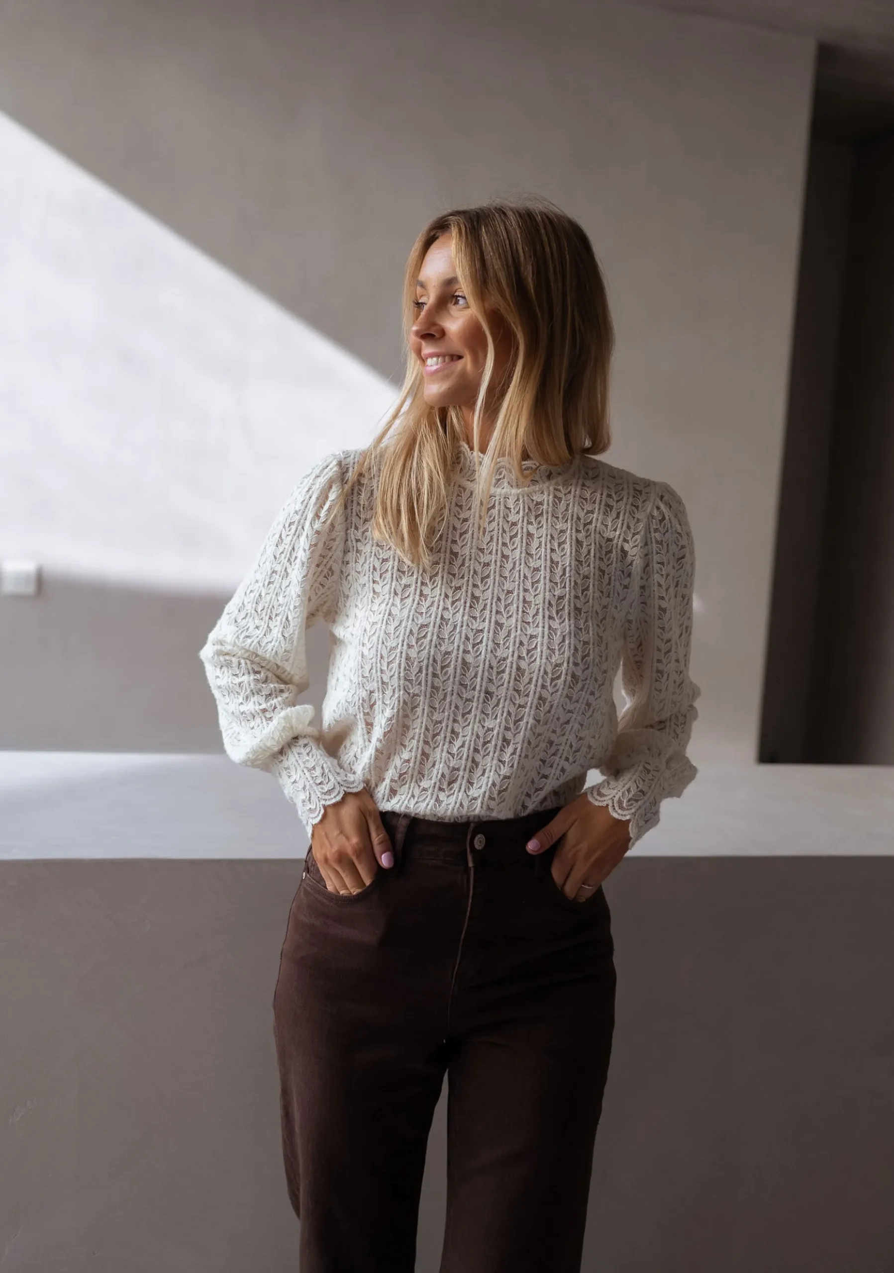 Clearance Blouse Emma - écrueEasy Clothes Femme Chemisiers & Blouses