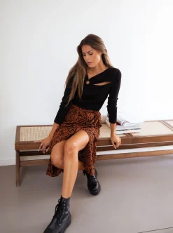 Outlet Blouse Evy - noireEasy Clothes Femme Chemisiers & Blouses