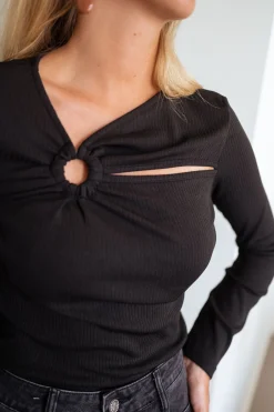 Outlet Blouse Evy - noireEasy Clothes Femme Chemisiers & Blouses