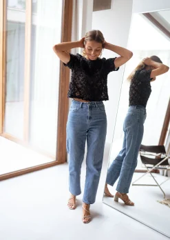 Best Sale Blouse Fama - noireEasy Clothes Femme Chemisiers & Blouses