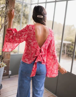 Best Sale Blouse Hopi CREATION - rougeEasy Clothes Femme Chemisiers & Blouses