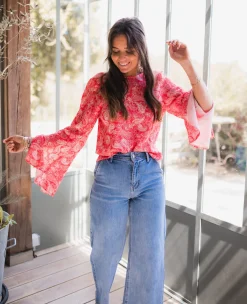 Best Sale Blouse Hopi CREATION - rougeEasy Clothes Femme Chemisiers & Blouses