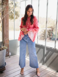 Best Sale Blouse Hopi CREATION - rougeEasy Clothes Femme Chemisiers & Blouses