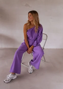 Sale Blouse Hortense - mauveEasy Clothes Femme Chemisiers & Blouses