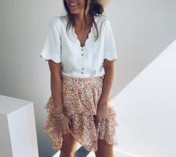 New Blouse Kathy - blancheEasy Clothes Femme Chemisiers & Blouses