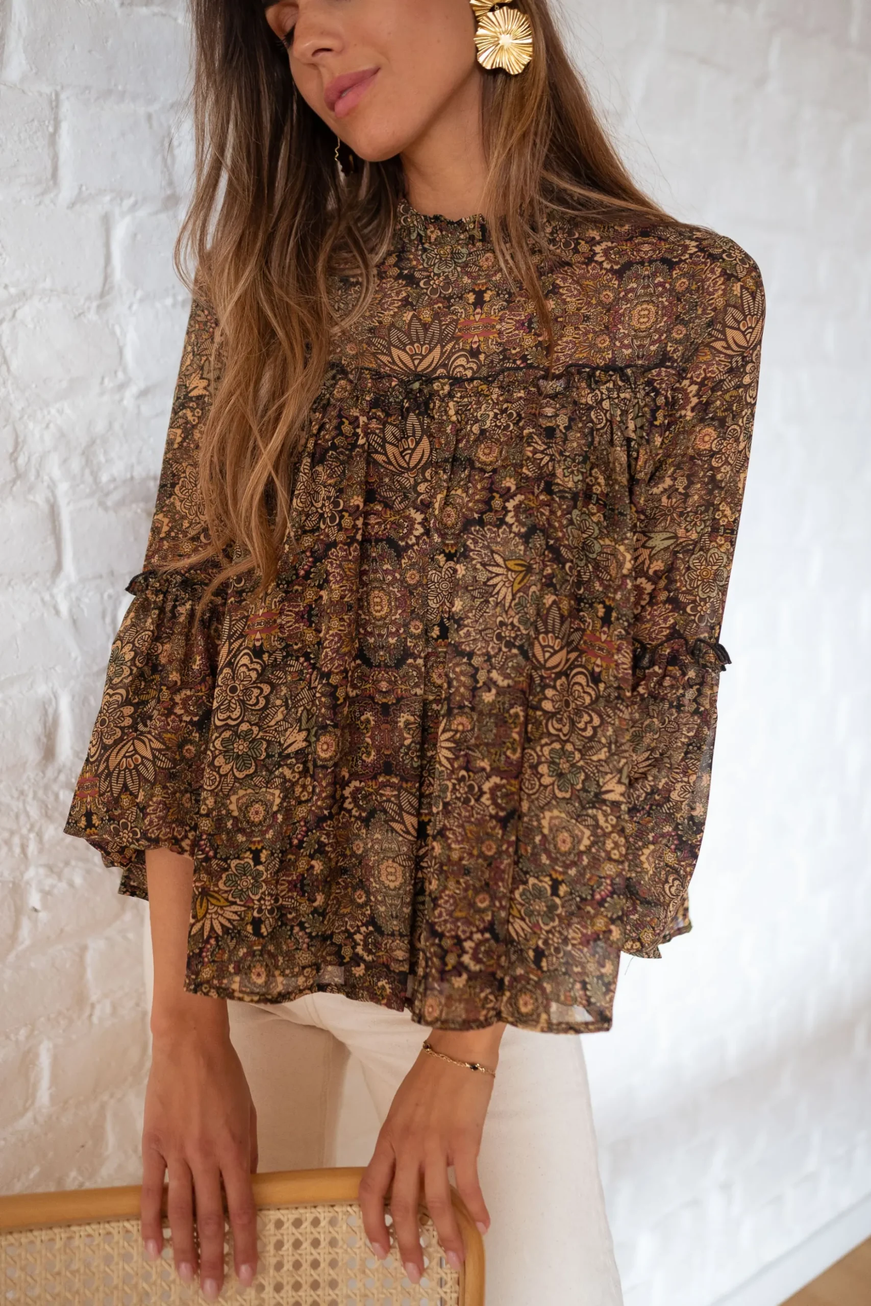 Cheap Blouse Luzy - à fleursEasy Clothes Femme Chemisiers & Blouses