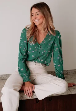 Flash Sale Blouse Mariata - verteEasy Clothes Femme Chemisiers & Blouses