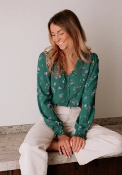 Flash Sale Blouse Mariata - verteEasy Clothes Femme Chemisiers & Blouses