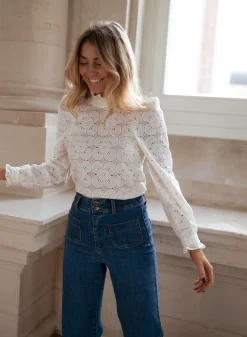 Discount Blouse Meven - écrueEasy Clothes Femme Chemisiers & Blouses