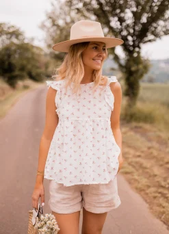 Best Blouse Miny - à fleursEasy Clothes Femme Chemisiers & Blouses