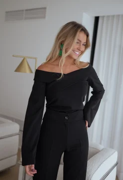 Discount Blouse Nikie CREATION - noireEasy Clothes Femme Chemisiers & Blouses