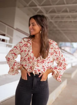 Best Blouse Olympe - à fleursEasy Clothes Femme Chemisiers & Blouses