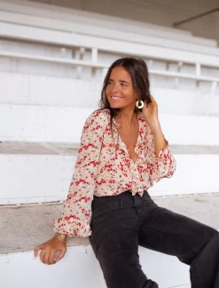 Best Blouse Olympe - à fleursEasy Clothes Femme Chemisiers & Blouses