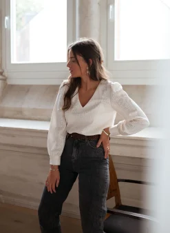 Online Blouse Otis - écrueEasy Clothes Femme Chemisiers & Blouses