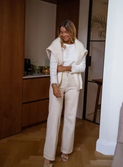 Sale Blouse Pattie - écrueEasy Clothes Femme Chemisiers & Blouses